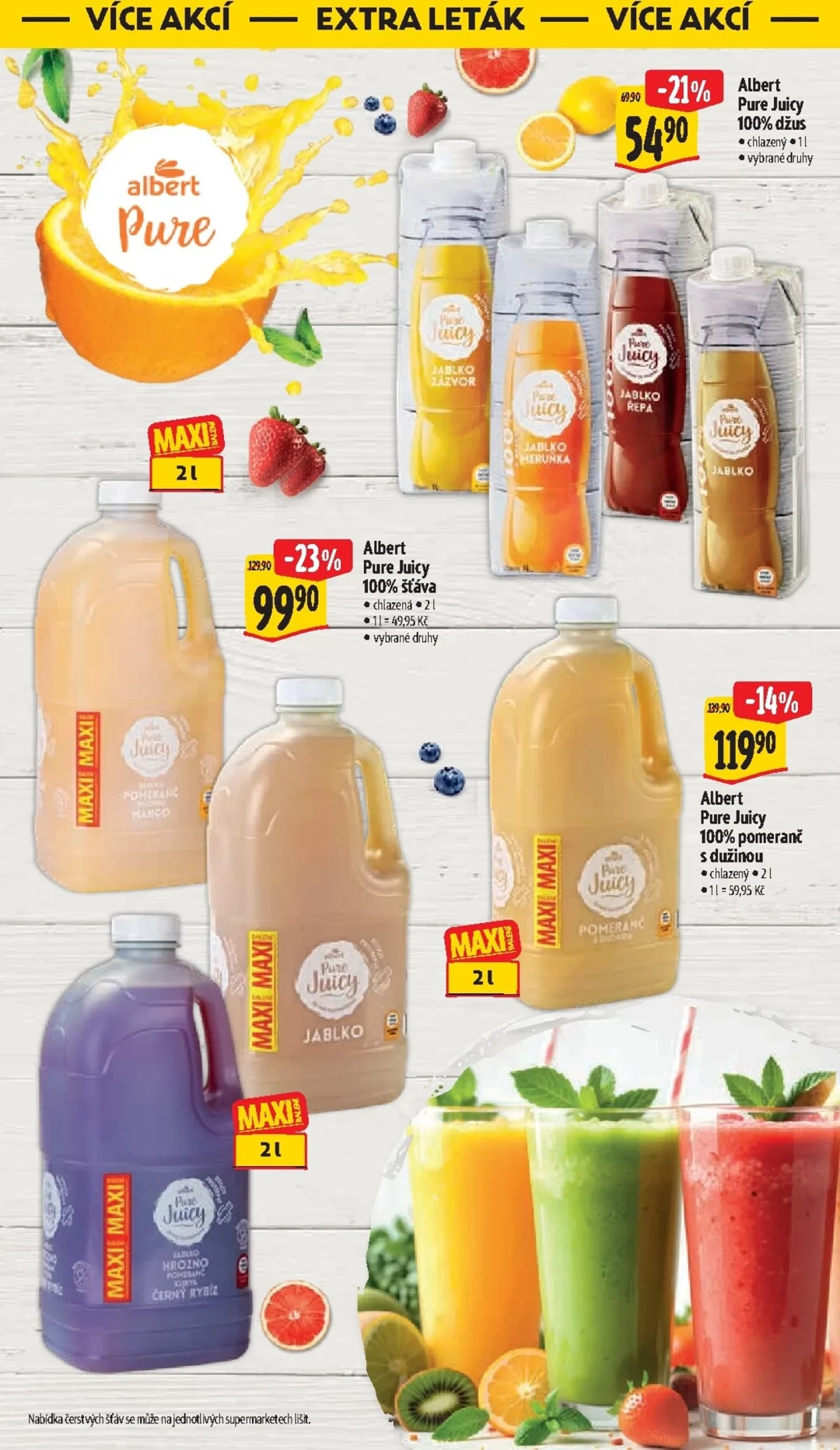 Originální strana 38 z 42 letáku Albert – Albert Supermarket