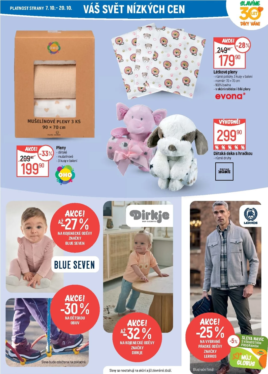 Originální strana 35 z 47 letáku Globus – Globus Praha - Černý Most