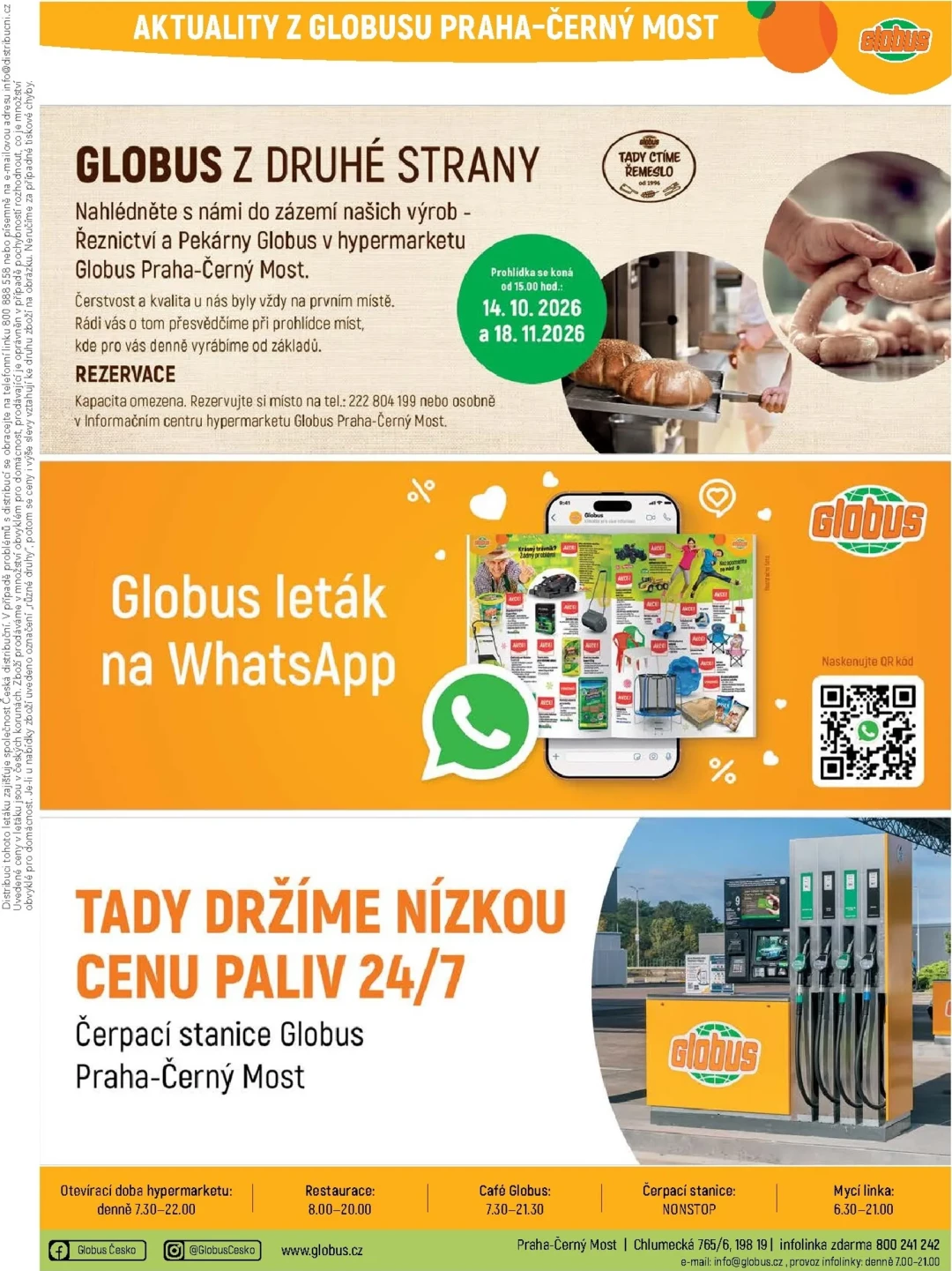 Originální strana 39 z 47 letáku Globus – Globus Praha - Černý Most