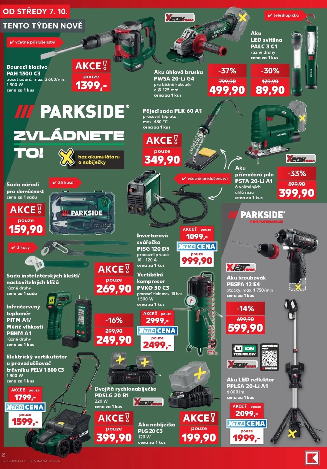 Originální strana 2 z 8 letáku Kaufland – Kaufland - Ostrava - Domácnost