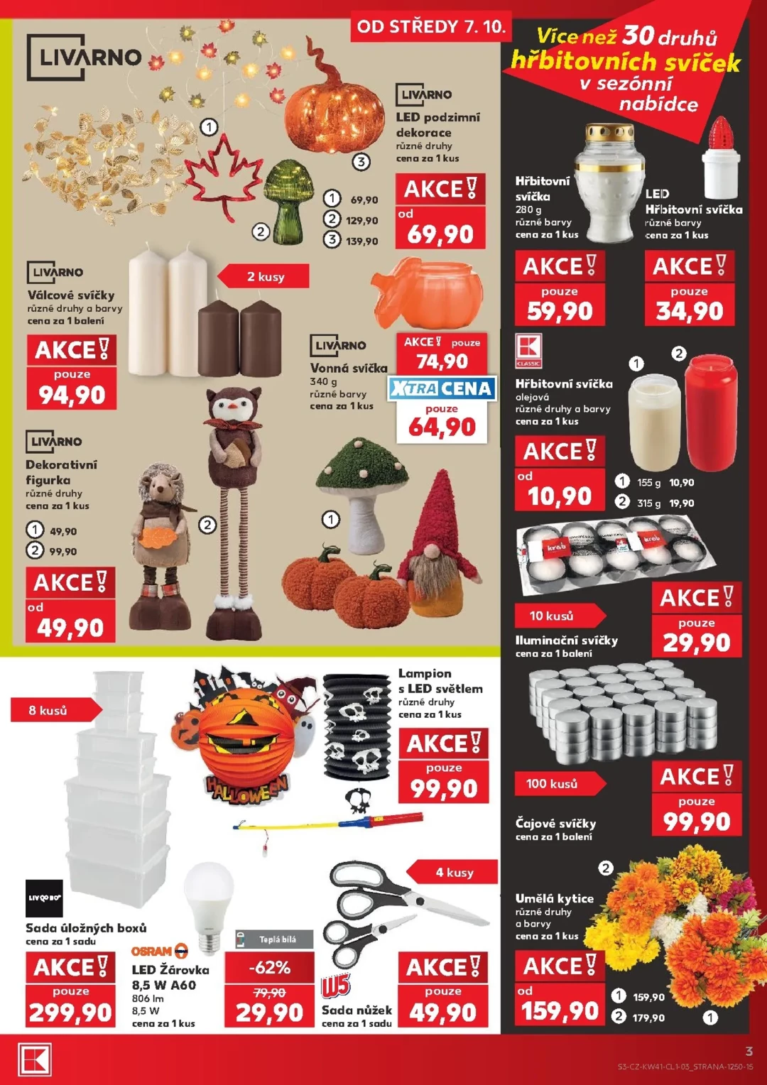 Originální strana 3 z 8 letáku Kaufland – Kaufland - Kolín - Domácnost