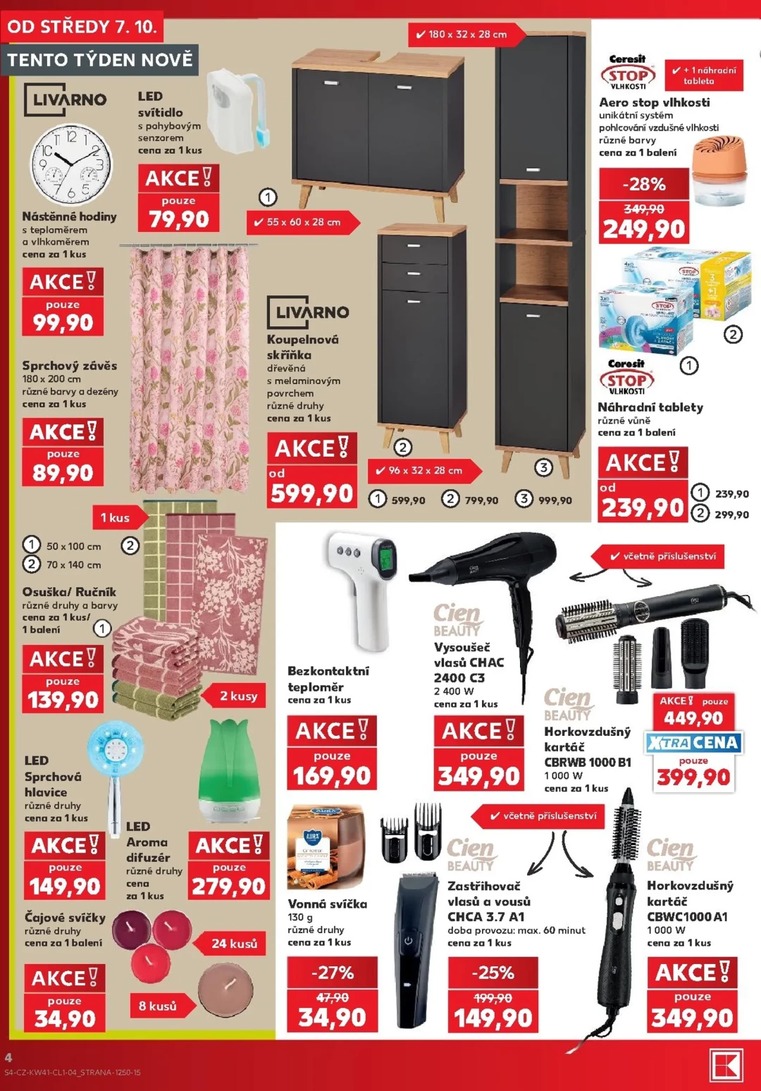 Originální strana 4 z 8 letáku Kaufland – Kaufland - Kolín - Domácnost