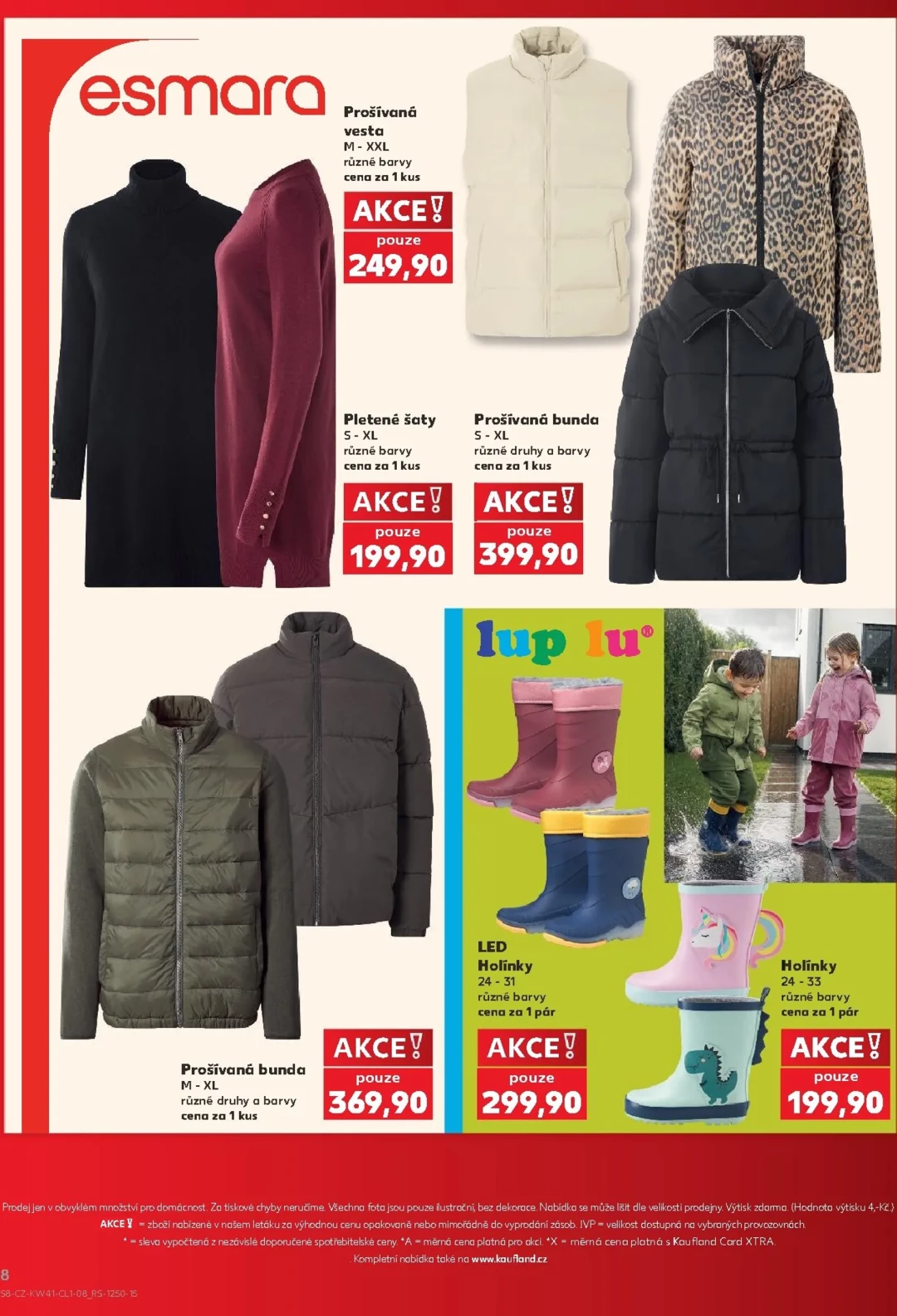 Originální strana 8 z 8 letáku Kaufland – Kaufland - Kolín - Domácnost