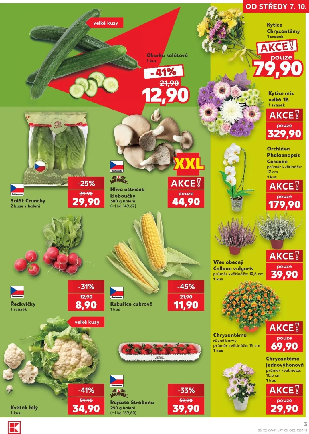 Originální strana 3 z 54 letáku Kaufland – Kaufland - Brno