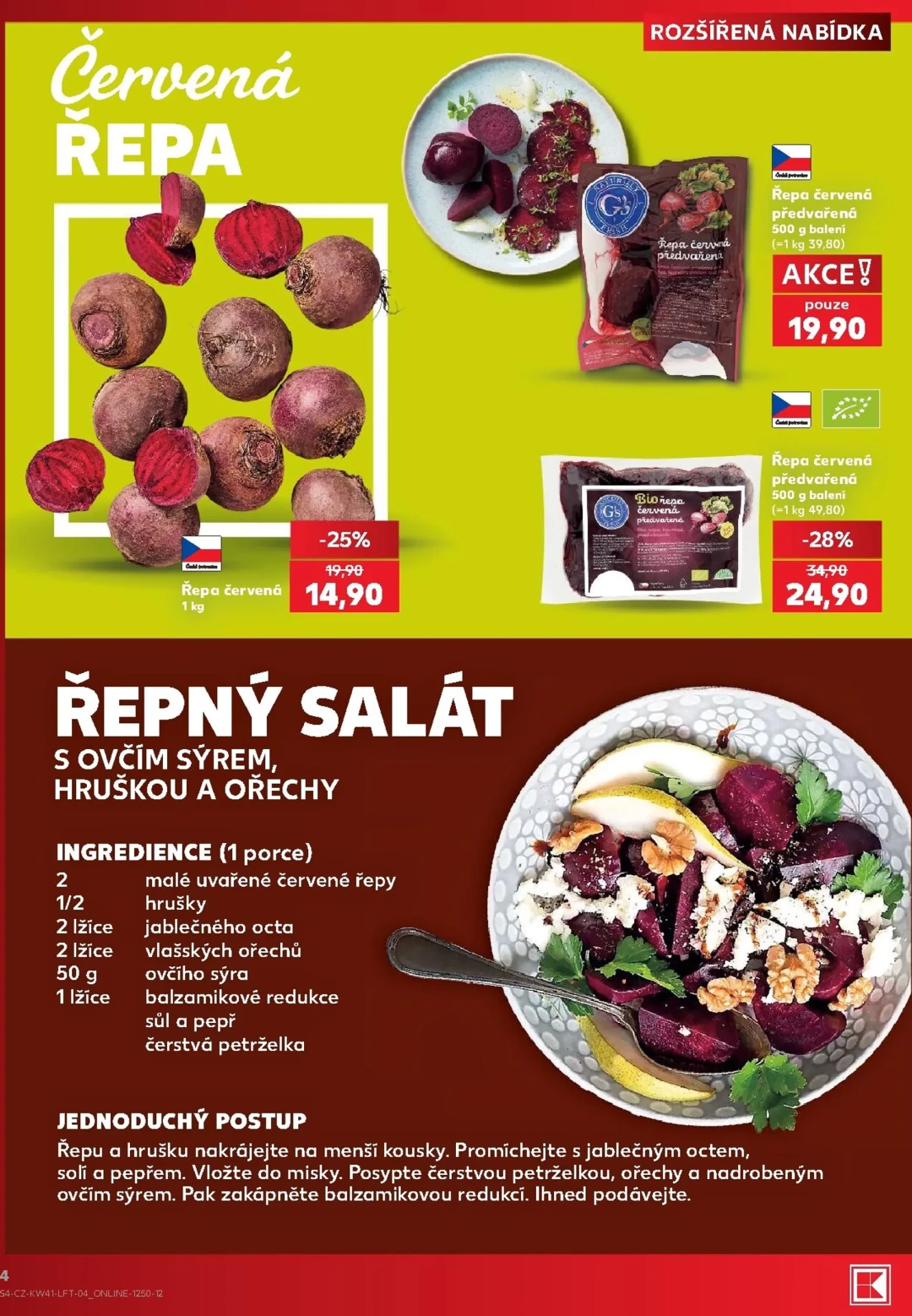 Originální strana 4 z 54 letáku Kaufland – Kaufland - Brno