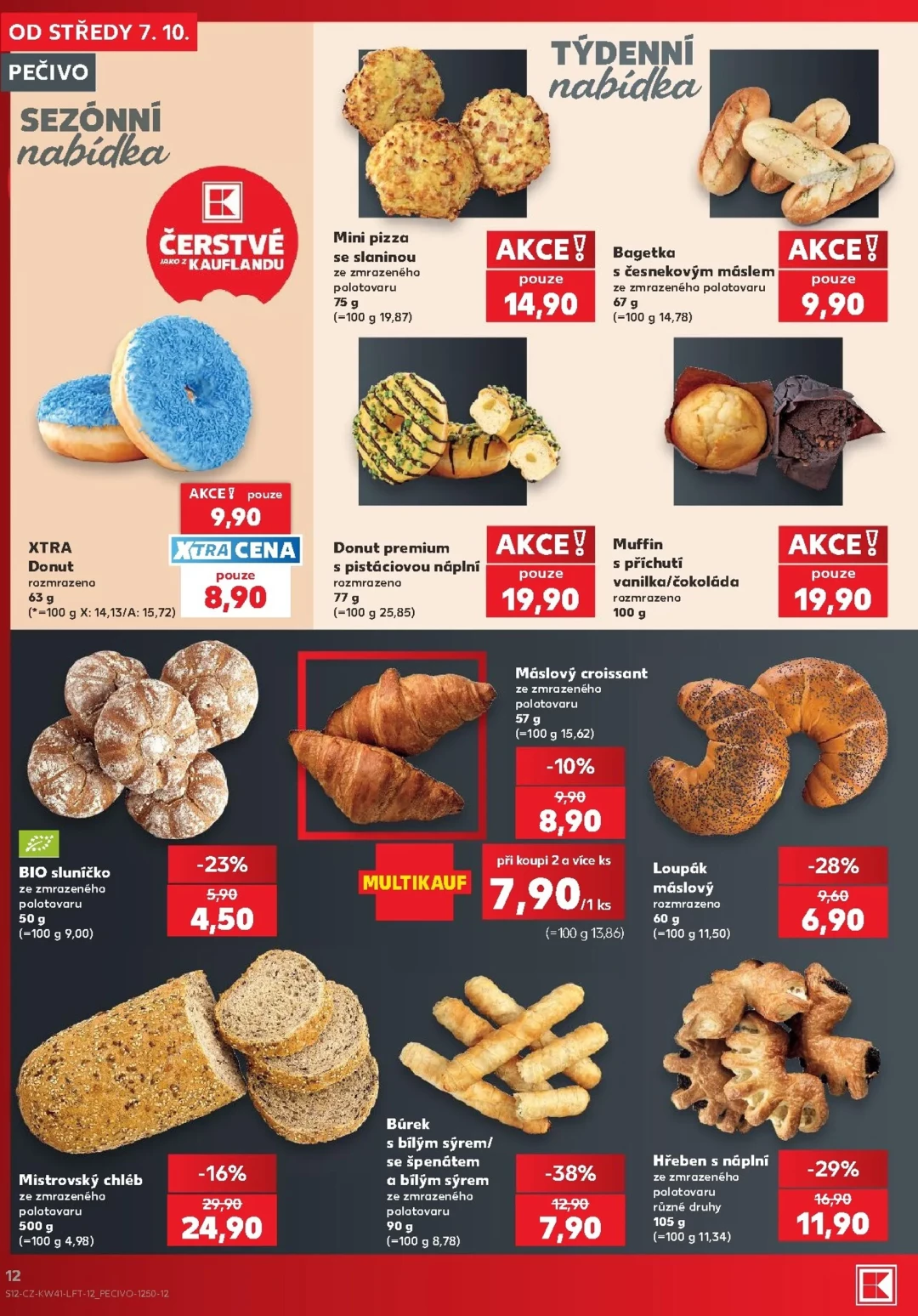 Originální strana 12 z 54 letáku Kaufland – Kaufland - Brno