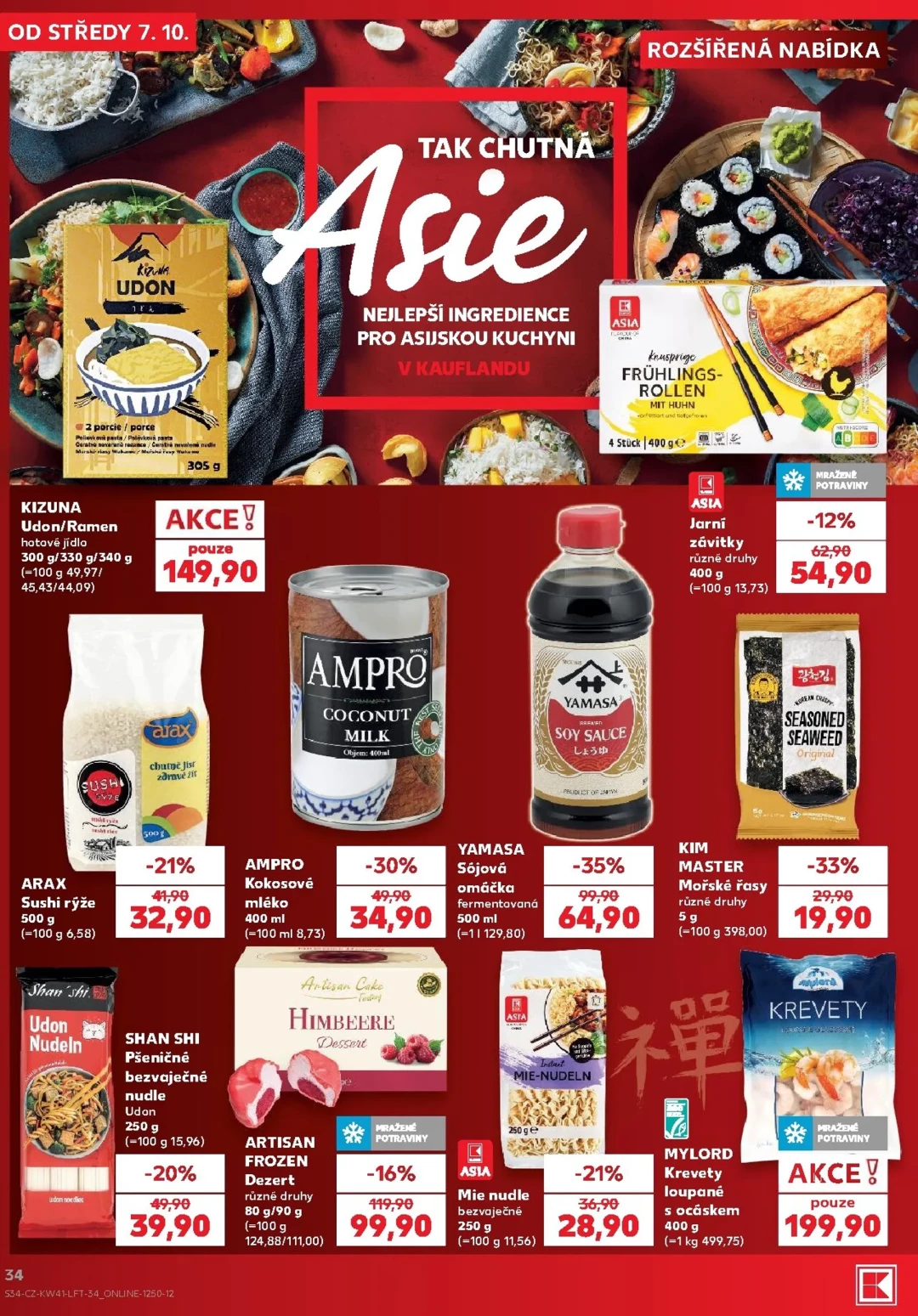 Originální strana 34 z 54 letáku Kaufland – Kaufland - Brno
