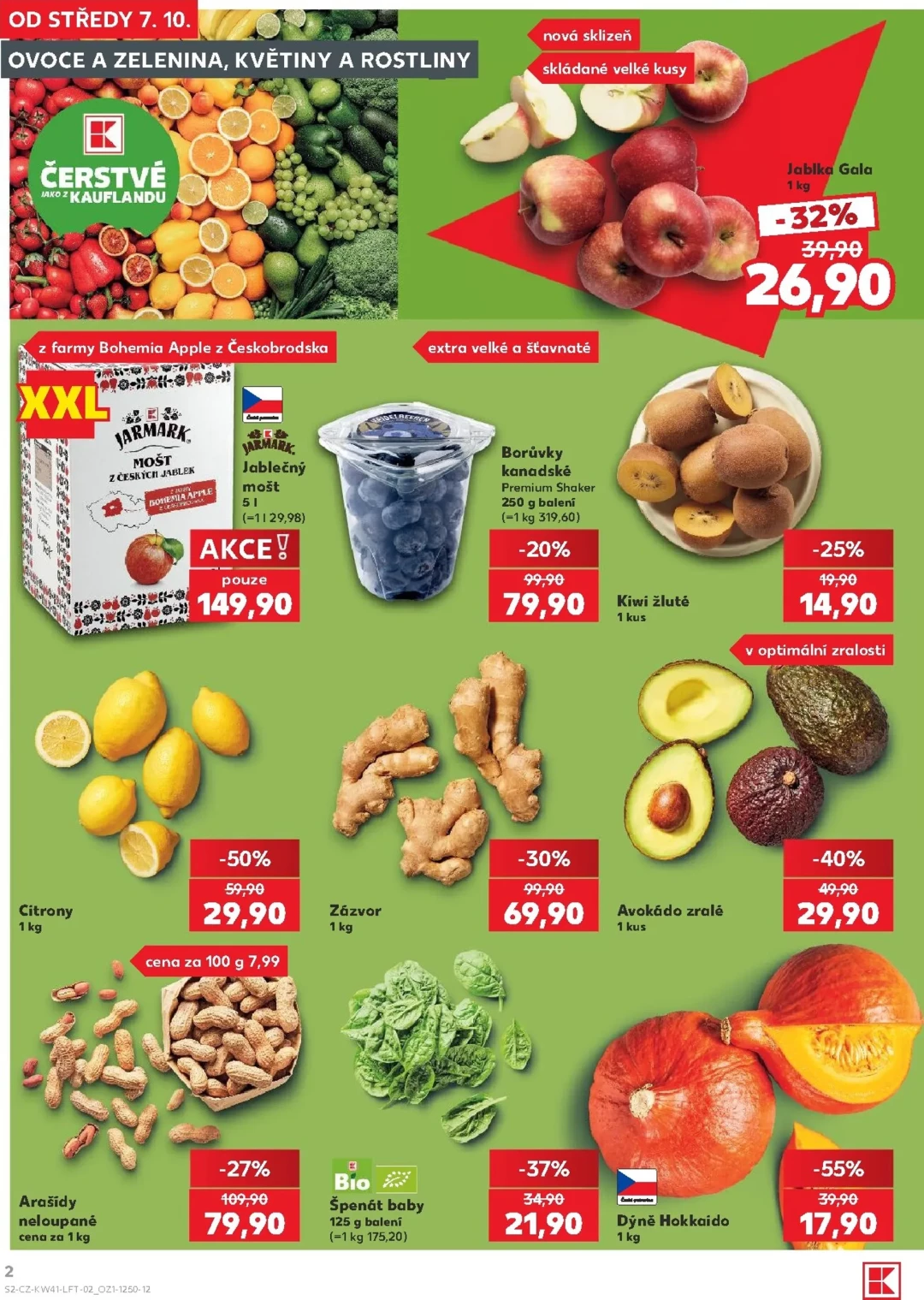 Originální strana 2 z 54 letáku Kaufland – Kaufland - Kolín