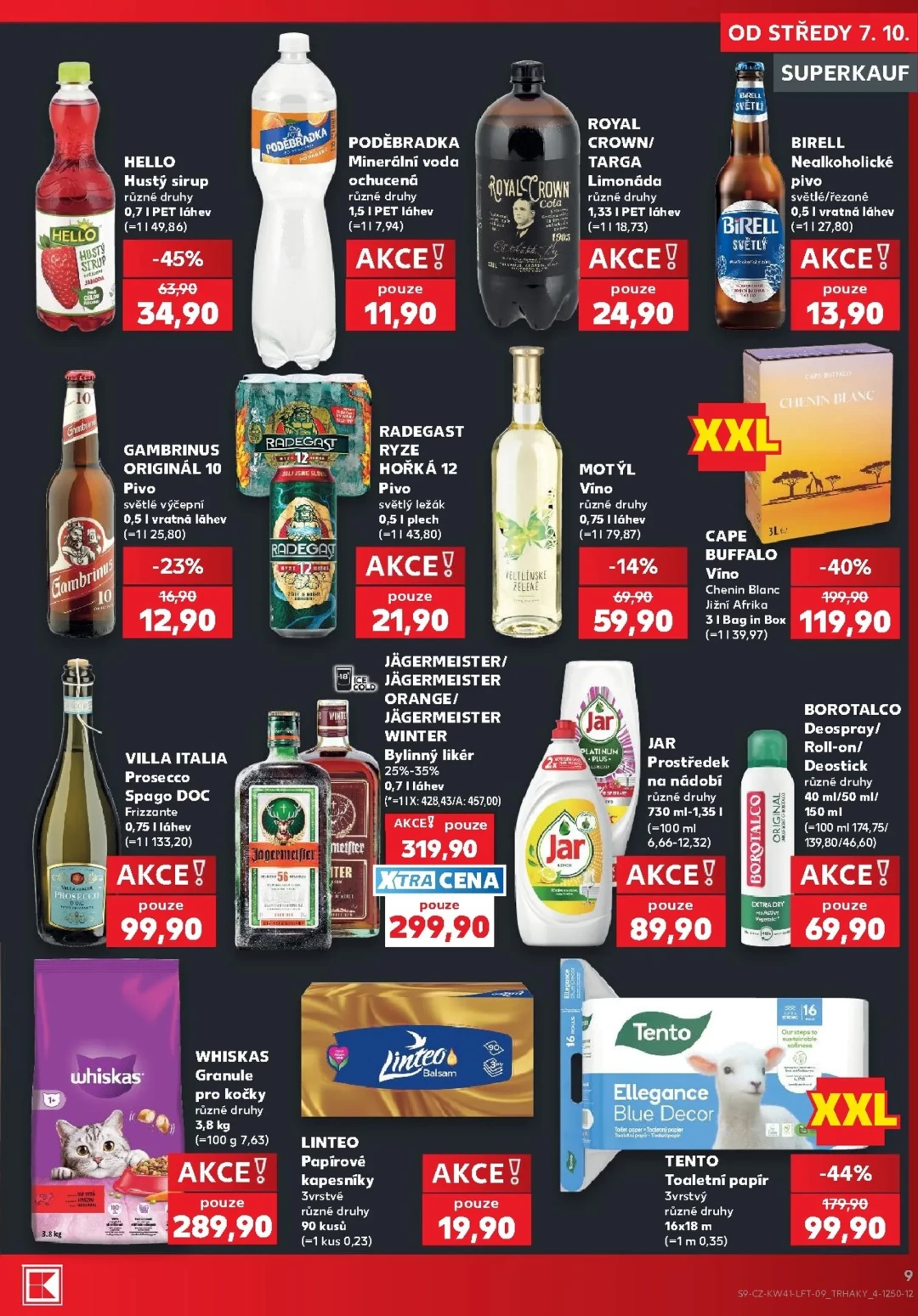 Originální strana 9 z 54 letáku Kaufland – Kaufland - Kolín