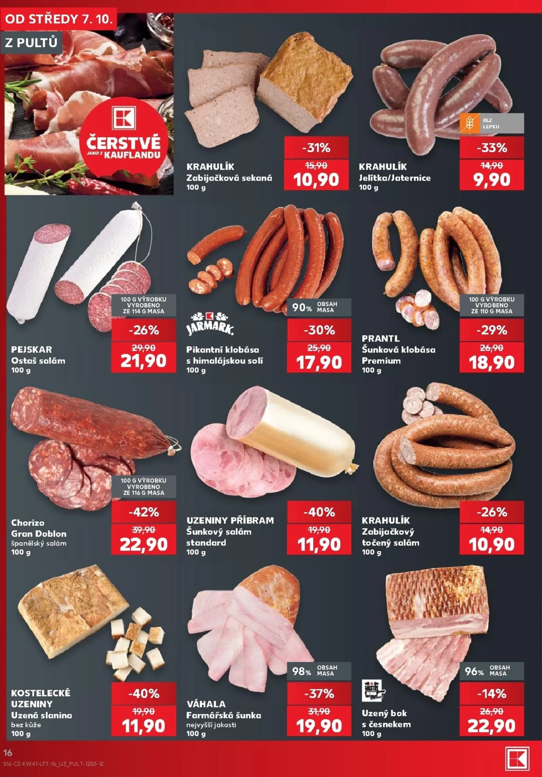 Originální strana 16 z 54 letáku Kaufland – Kaufland - Kolín