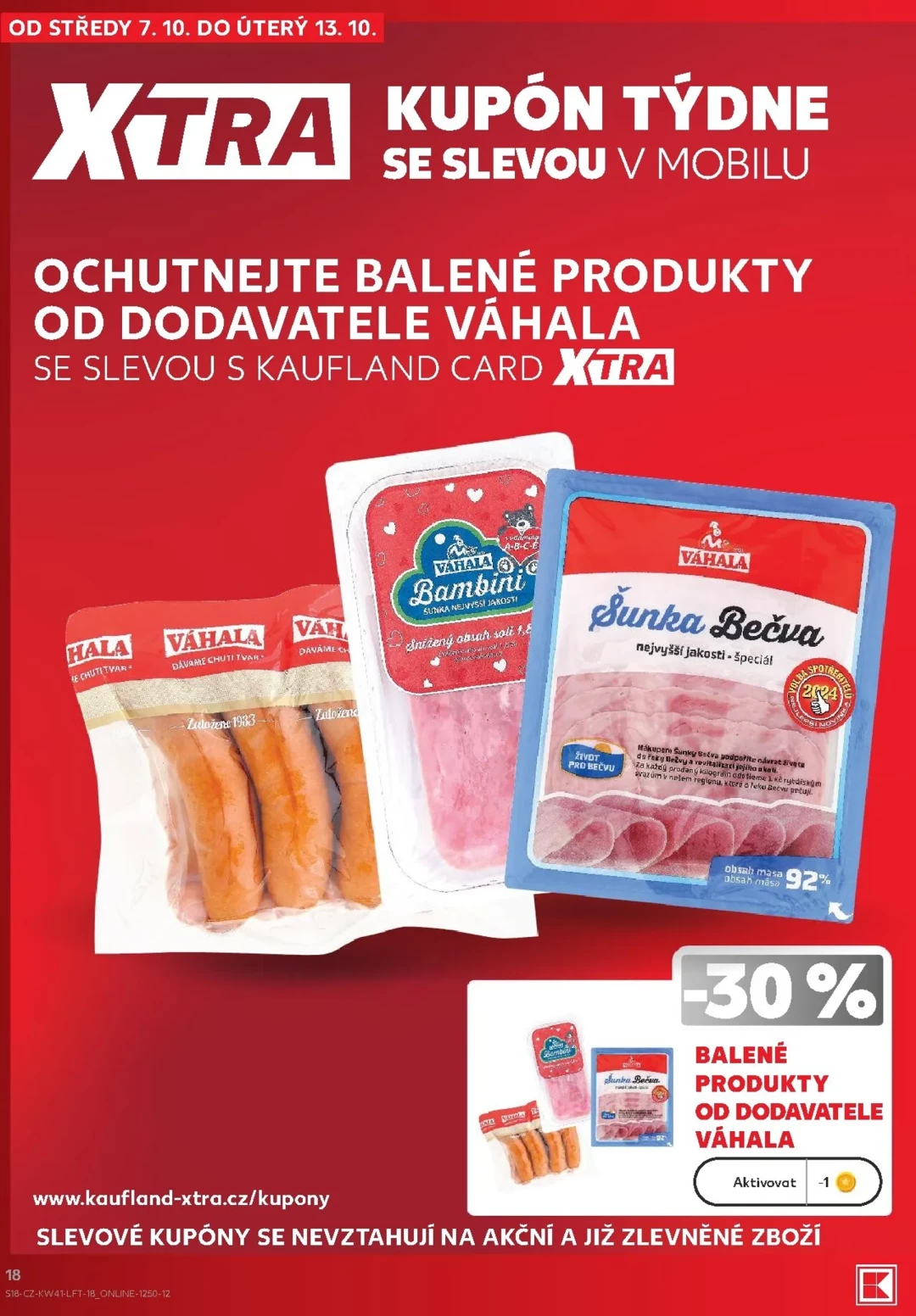 Originální strana 18 z 54 letáku Kaufland – Kaufland - Kolín