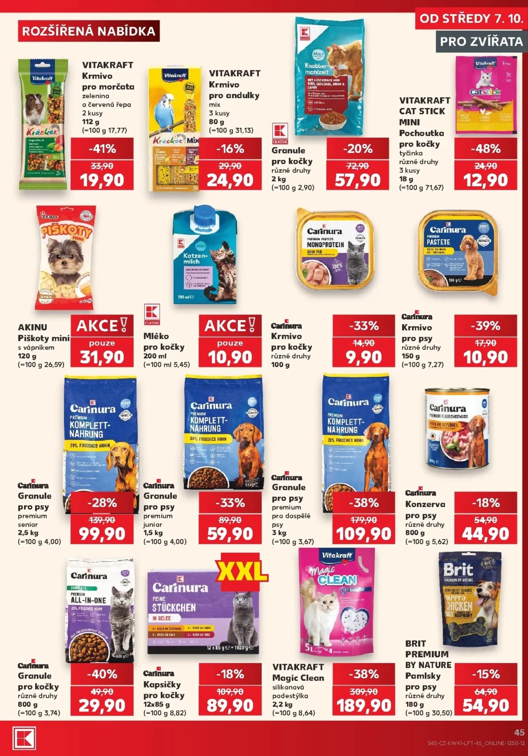 Originální strana 45 z 54 letáku Kaufland – Kaufland - Kolín