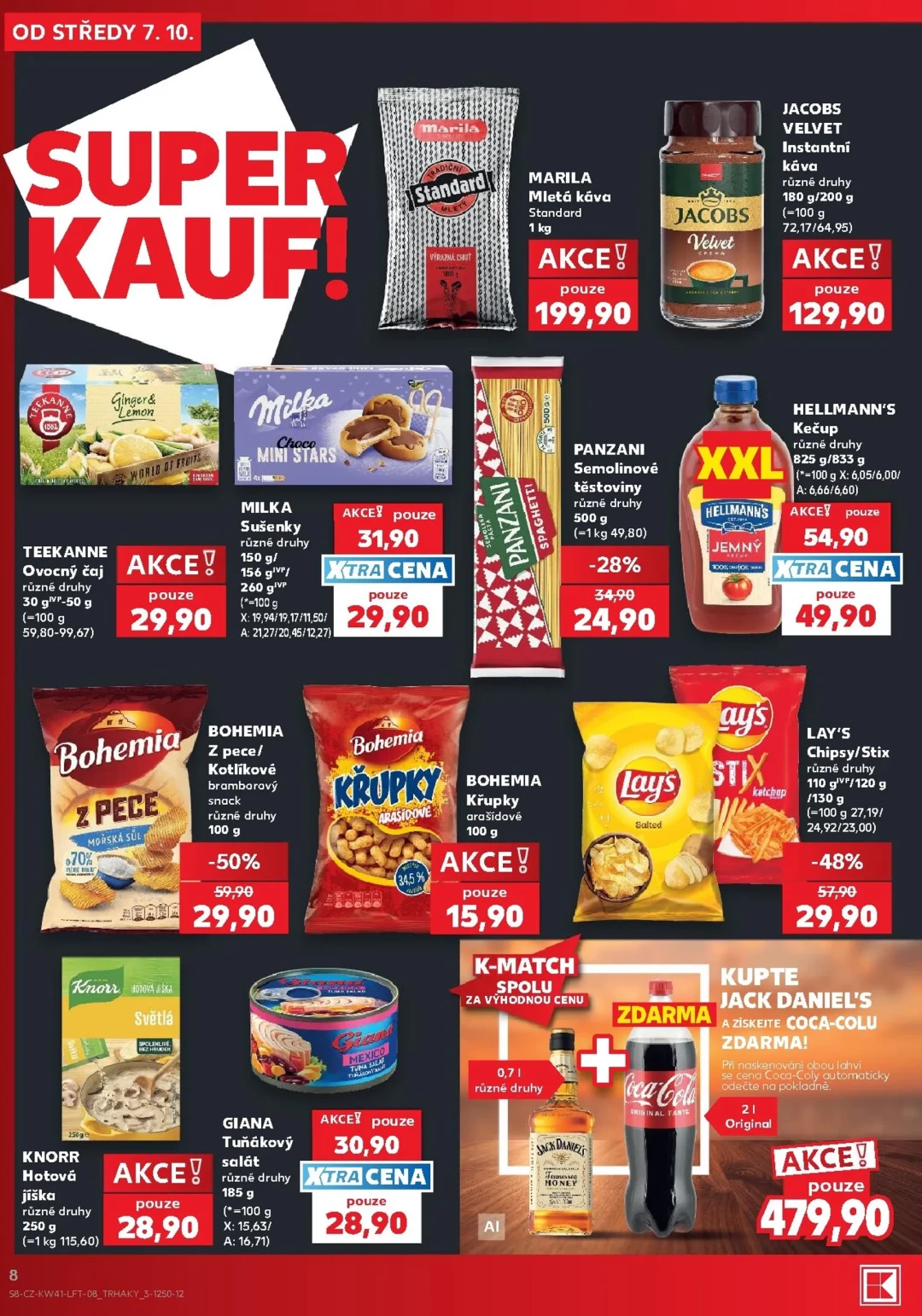 Originální strana 8 z 54 letáku Kaufland – Kaufland - Ostrava