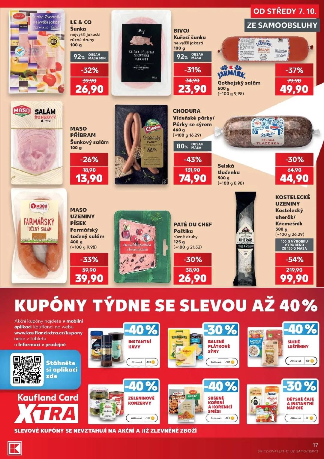 Originální strana 17 z 54 letáku Kaufland – Kaufland - Ostrava