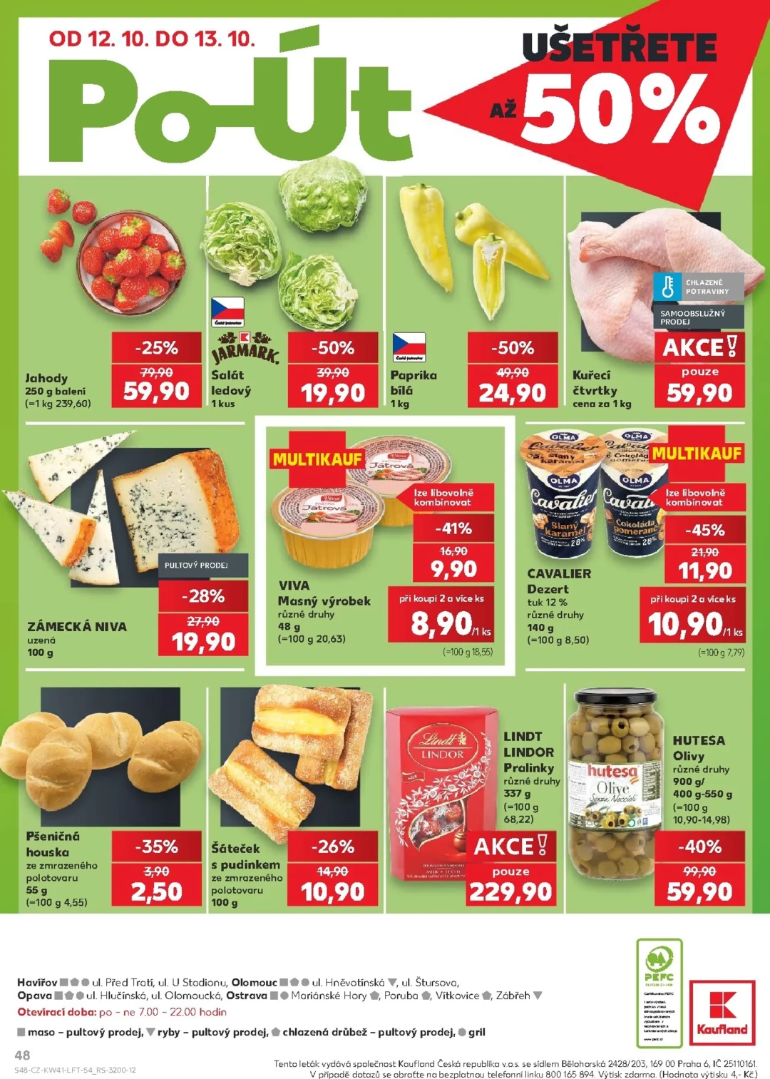 Originální strana 48 z 54 letáku Kaufland – Kaufland - Ostrava