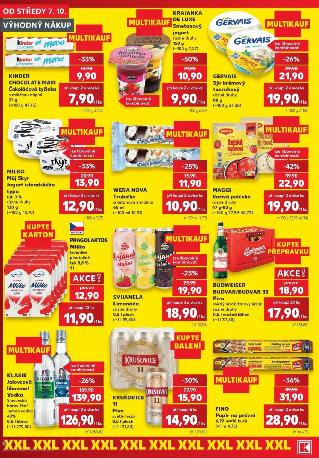 Originální strana 10 z 54 letáku Kaufland – Kaufland - Praha 4