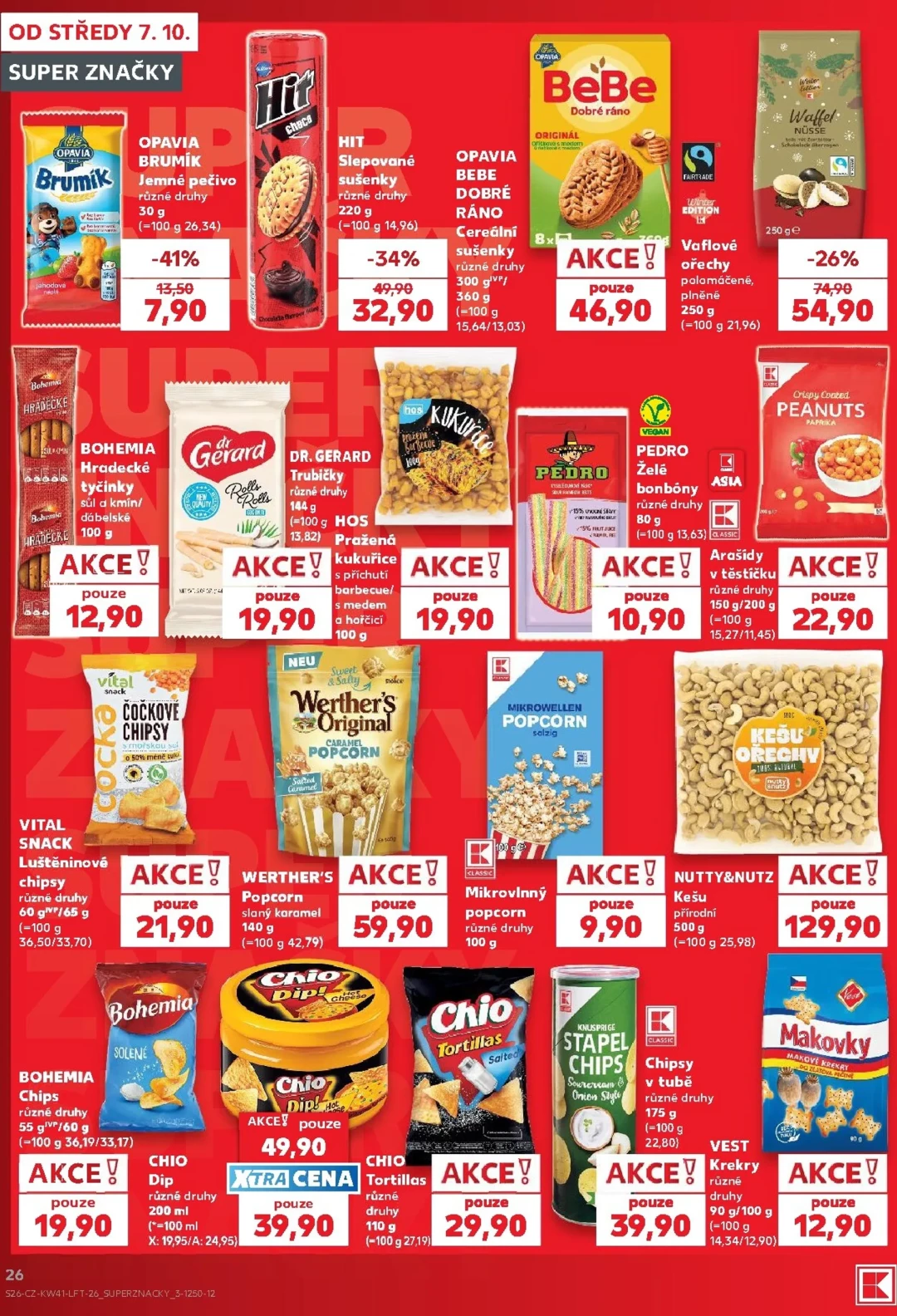 Originální strana 26 z 54 letáku Kaufland – Kaufland - Praha 4