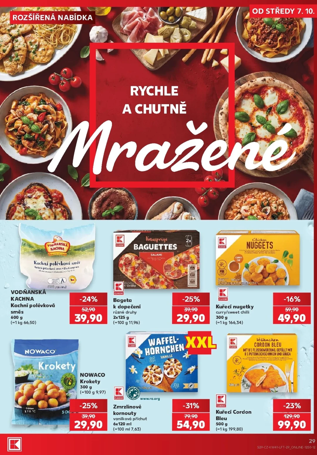 Originální strana 29 z 54 letáku Kaufland – Kaufland - Praha 4