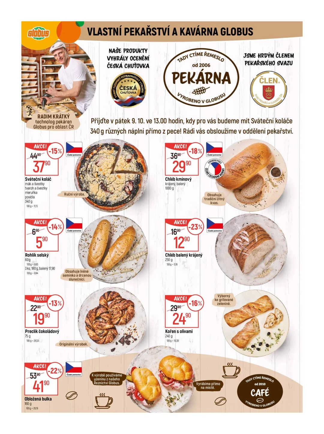 Originální strana 7 z 47 letáku Globus – Globus Pardubice