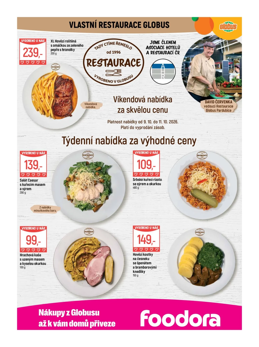 Originální strana 8 z 47 letáku Globus – Globus Pardubice