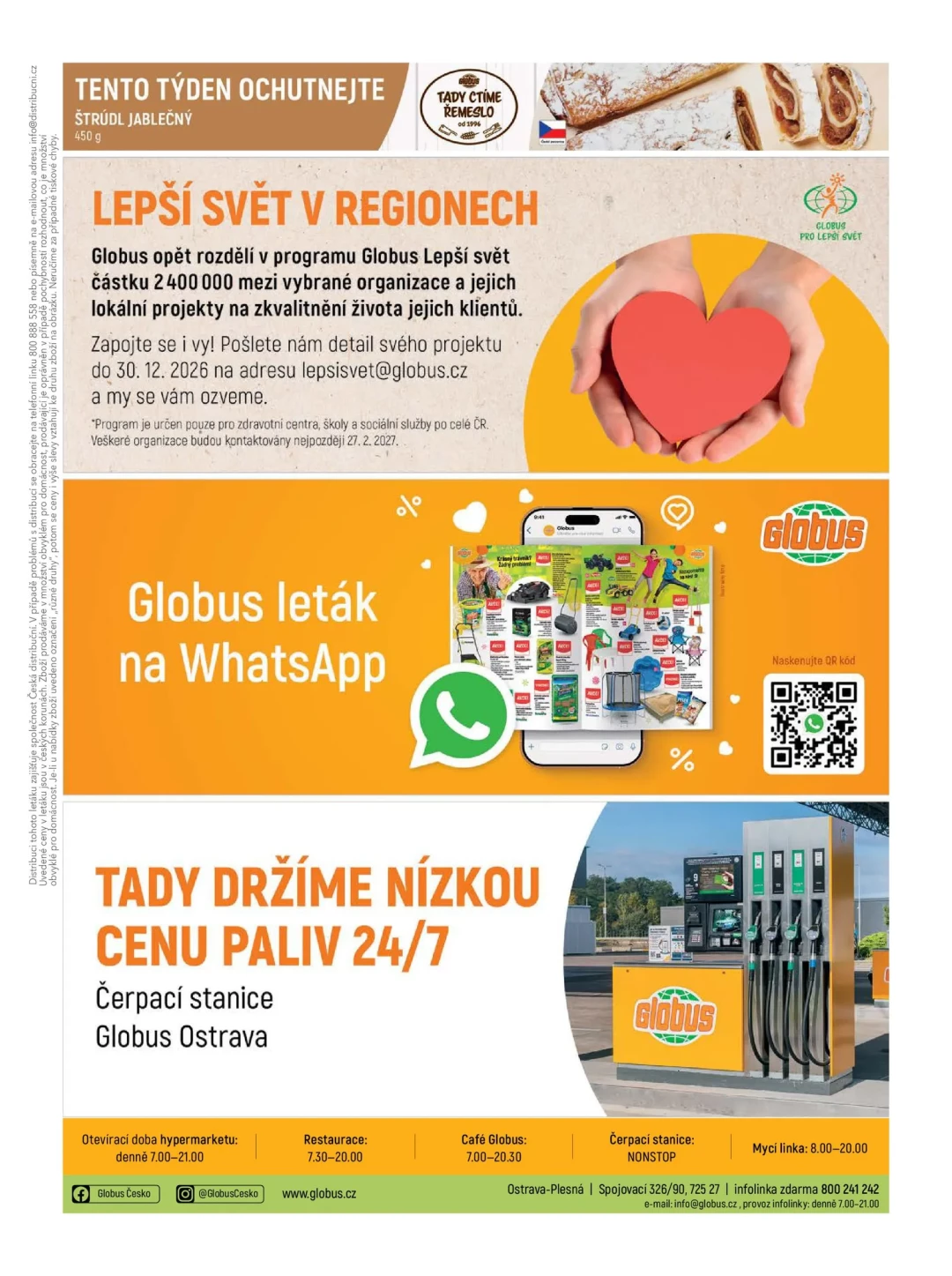 Originální strana 39 z 47 letáku Globus – Globus Ostrava
