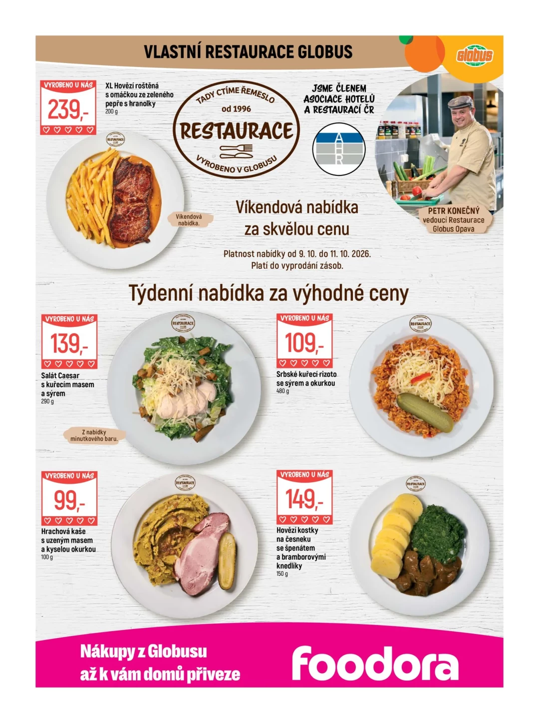Originální strana 8 z 47 letáku Globus – Globus Opava