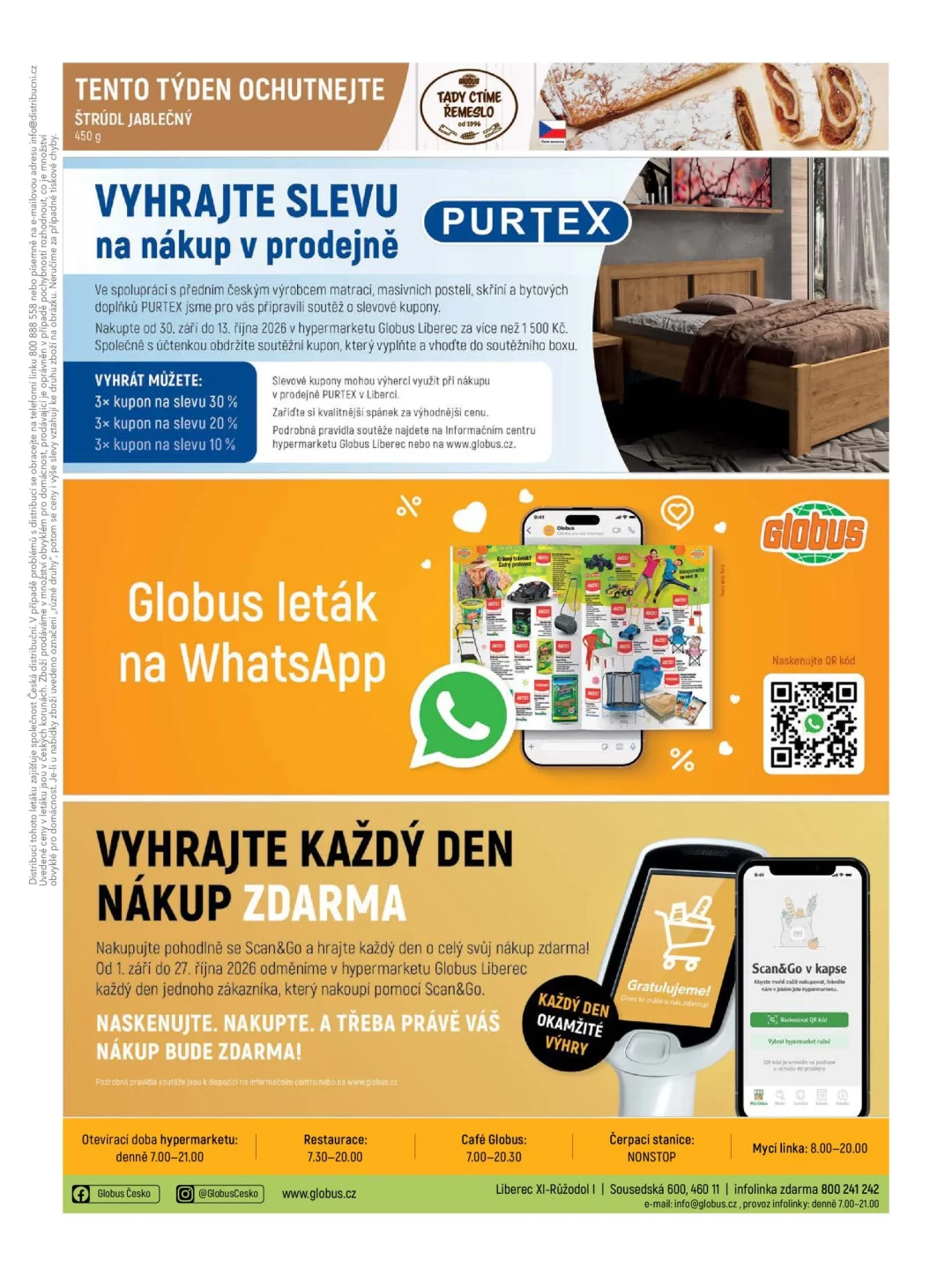 Originální strana 39 z 47 letáku Globus – Globus Liberec