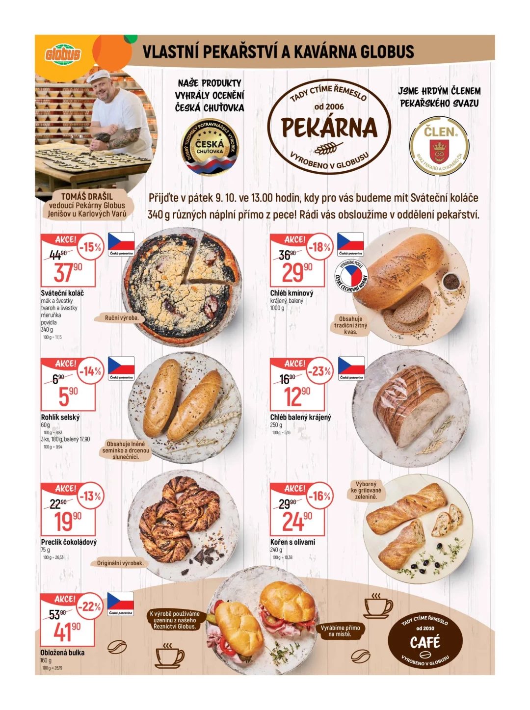 Originální strana 7 z 47 letáku Globus – Globus Karlovy Vary–Jenišov