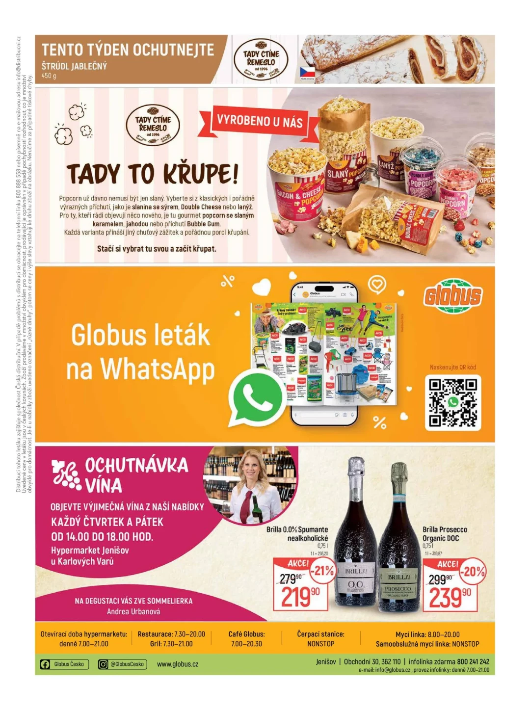 Originální strana 39 z 47 letáku Globus – Globus Karlovy Vary–Jenišov