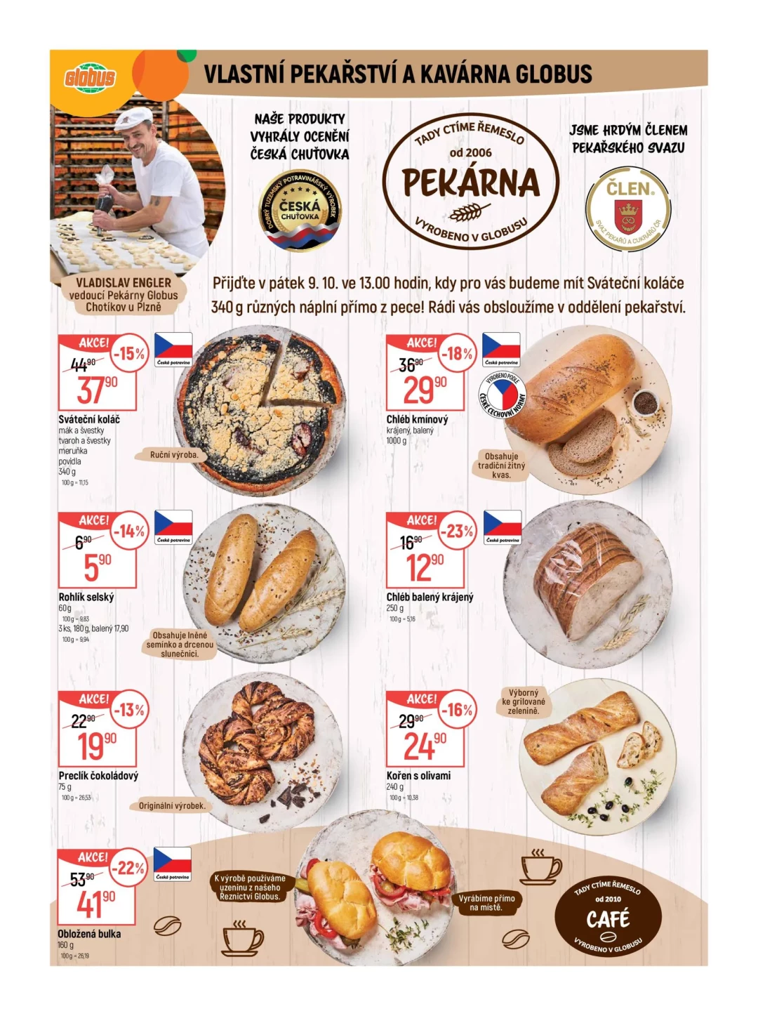 Originální strana 7 z 47 letáku Globus – Globus Plzeň–Chotíkov