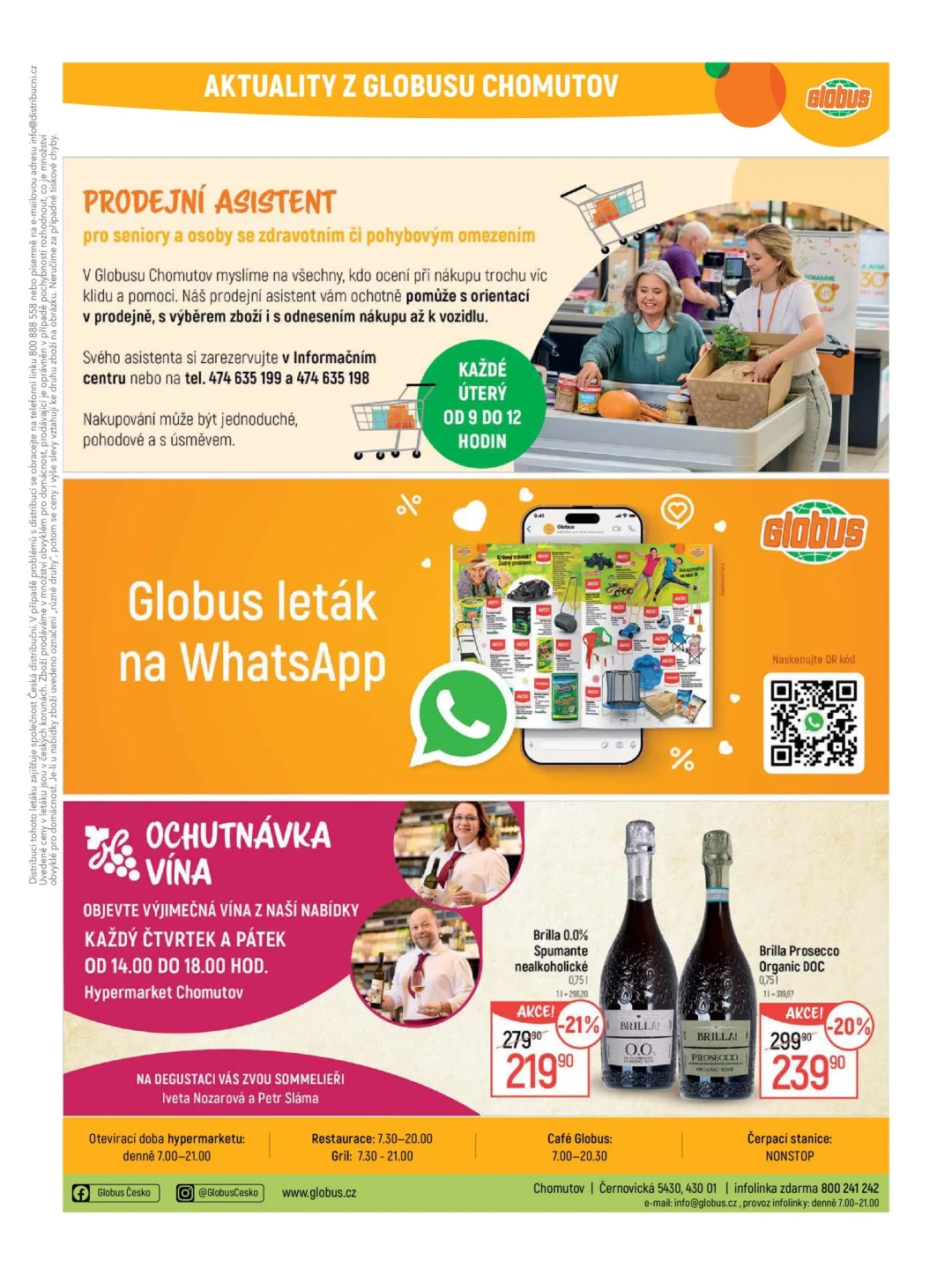 Originální strana 39 z 47 letáku Globus – Globus Chomutov