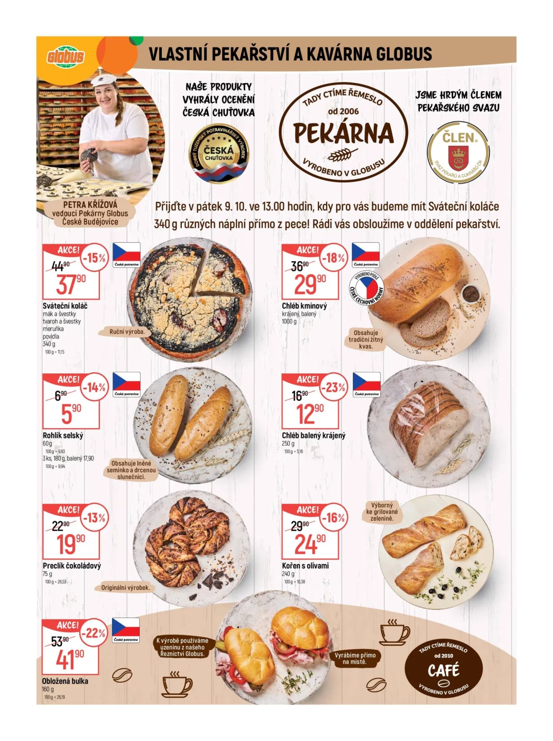 Originální strana 7 z 47 letáku Globus – Globus České Budějovice