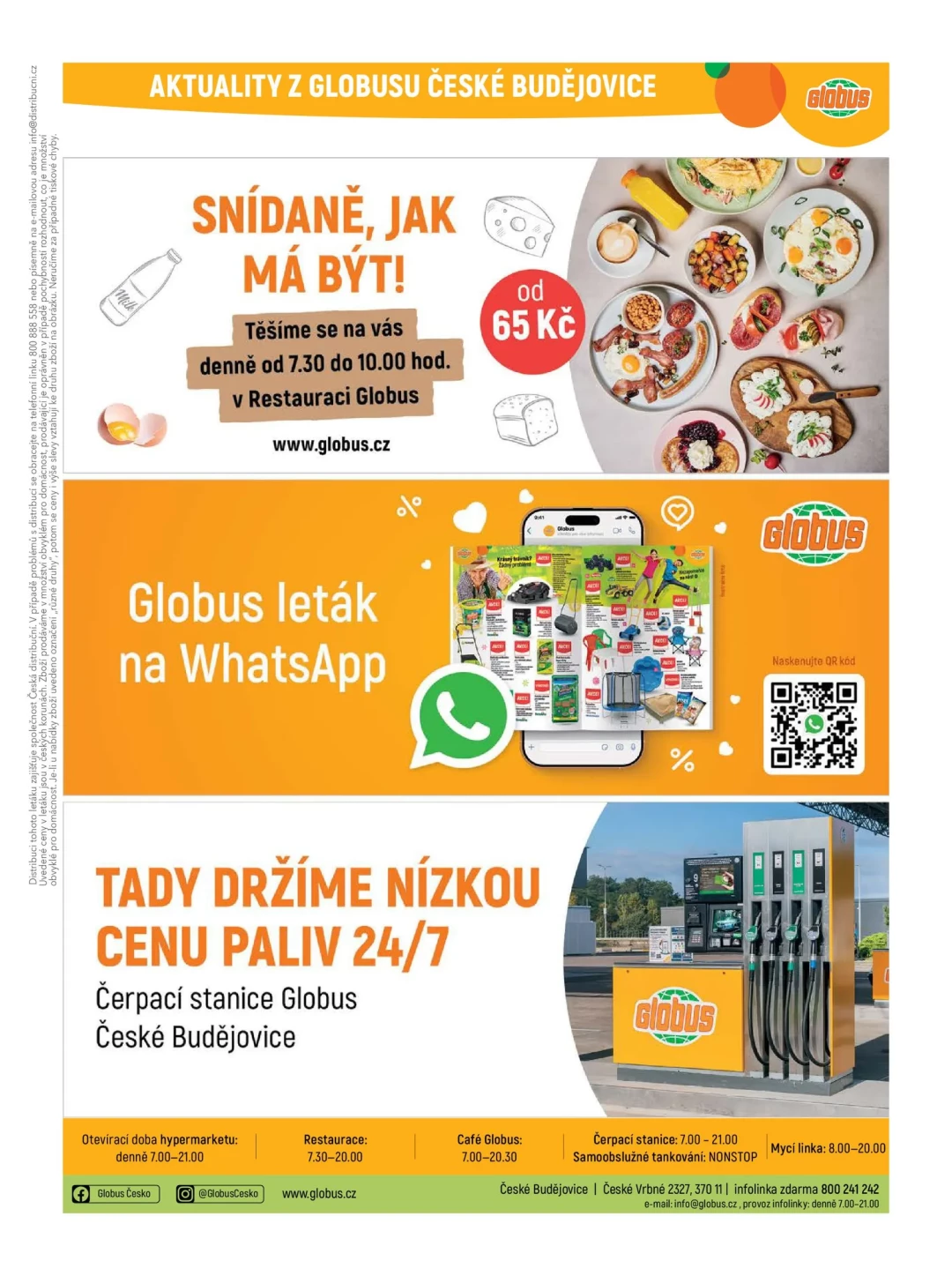 Originální strana 39 z 47 letáku Globus – Globus České Budějovice