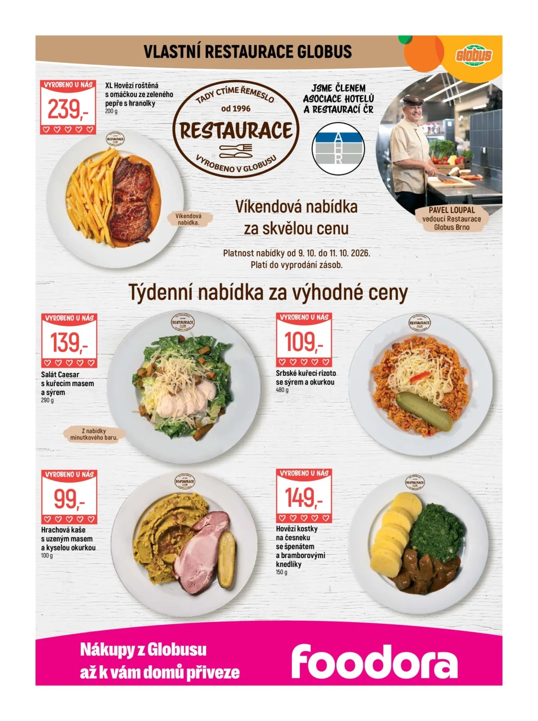 Originální strana 8 z 47 letáku Globus – Globus Brno