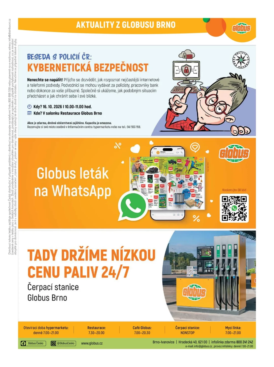 Originální strana 39 z 47 letáku Globus – Globus Brno
