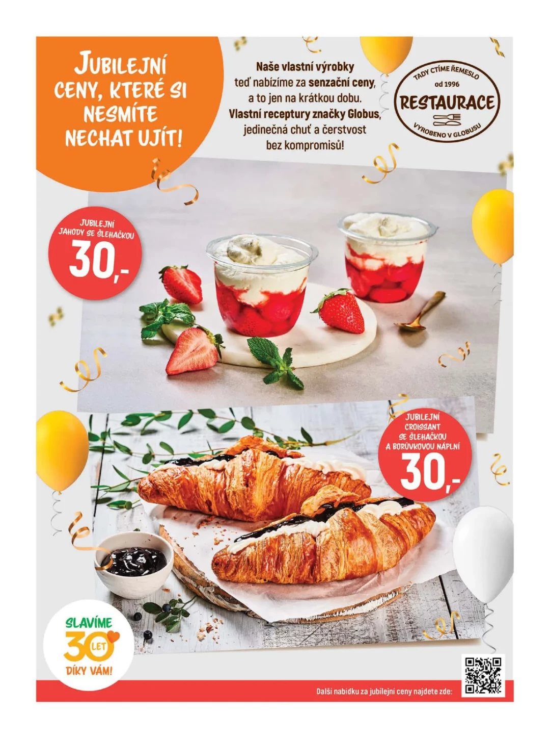 Originální strana 36 z 46 letáku Globus – Globus Praha–Štěrboholy