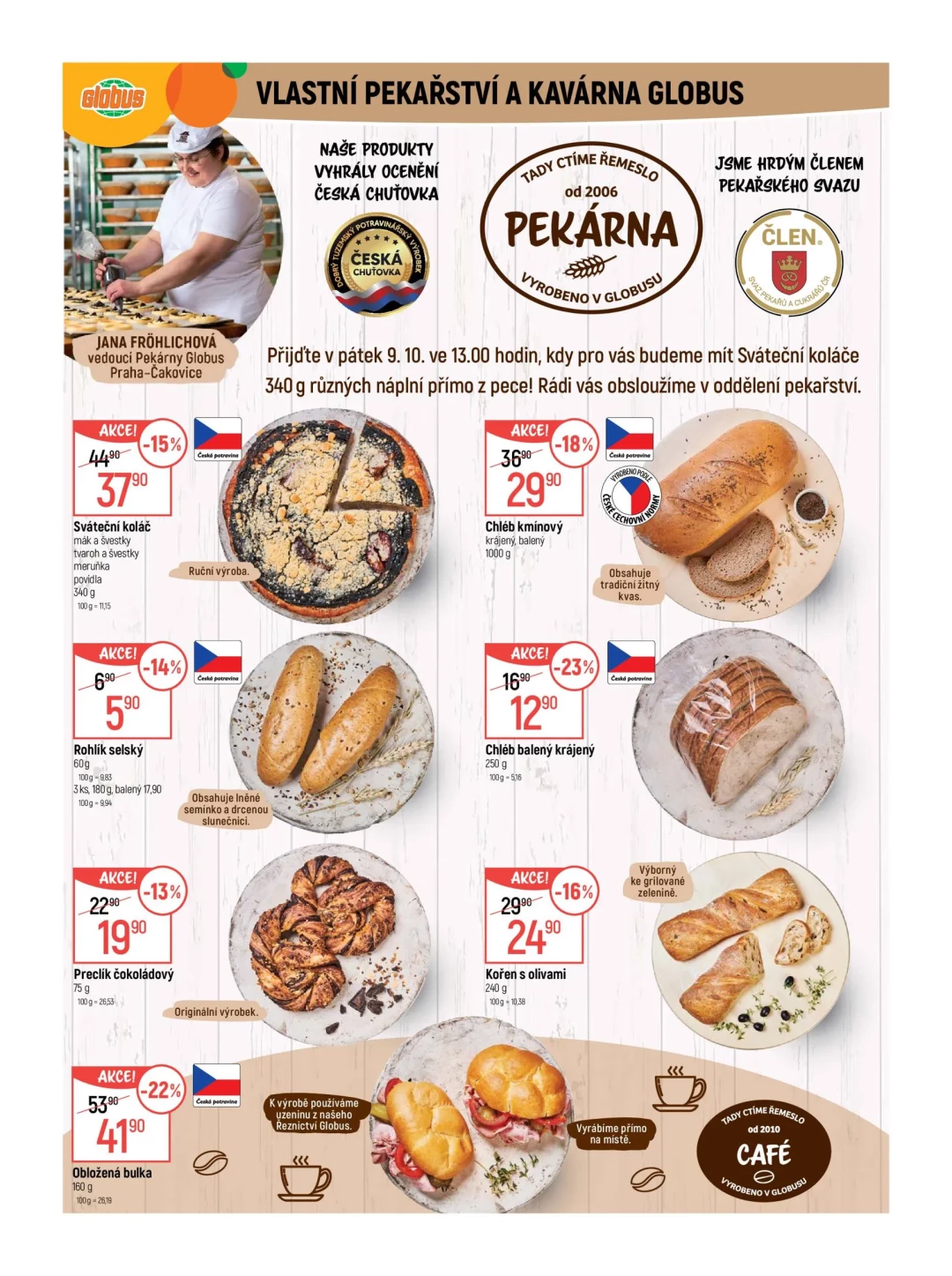 Originální strana 7 z 47 letáku Globus – Globus Praha–Čakovice