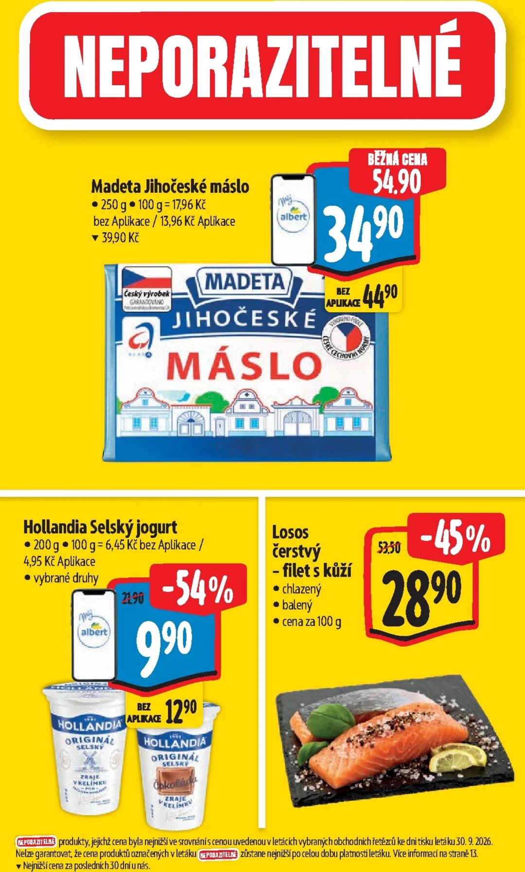 Originální strana 3 z 60 letáku Albert – Albert Hypermarket