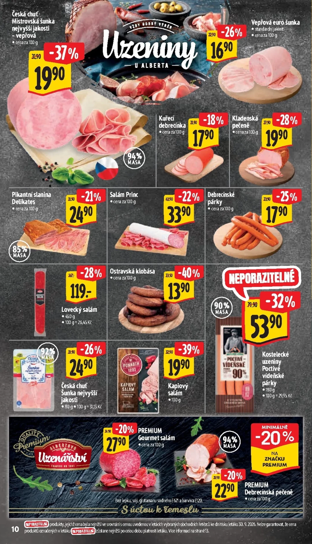 Originální strana 18 z 60 letáku Albert – Albert Hypermarket