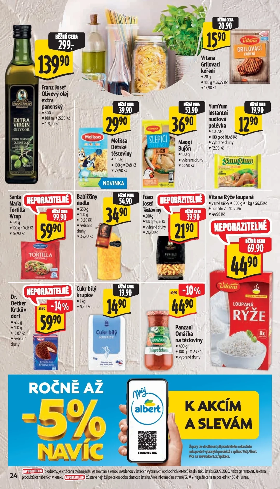 Originální strana 34 z 60 letáku Albert – Albert Hypermarket