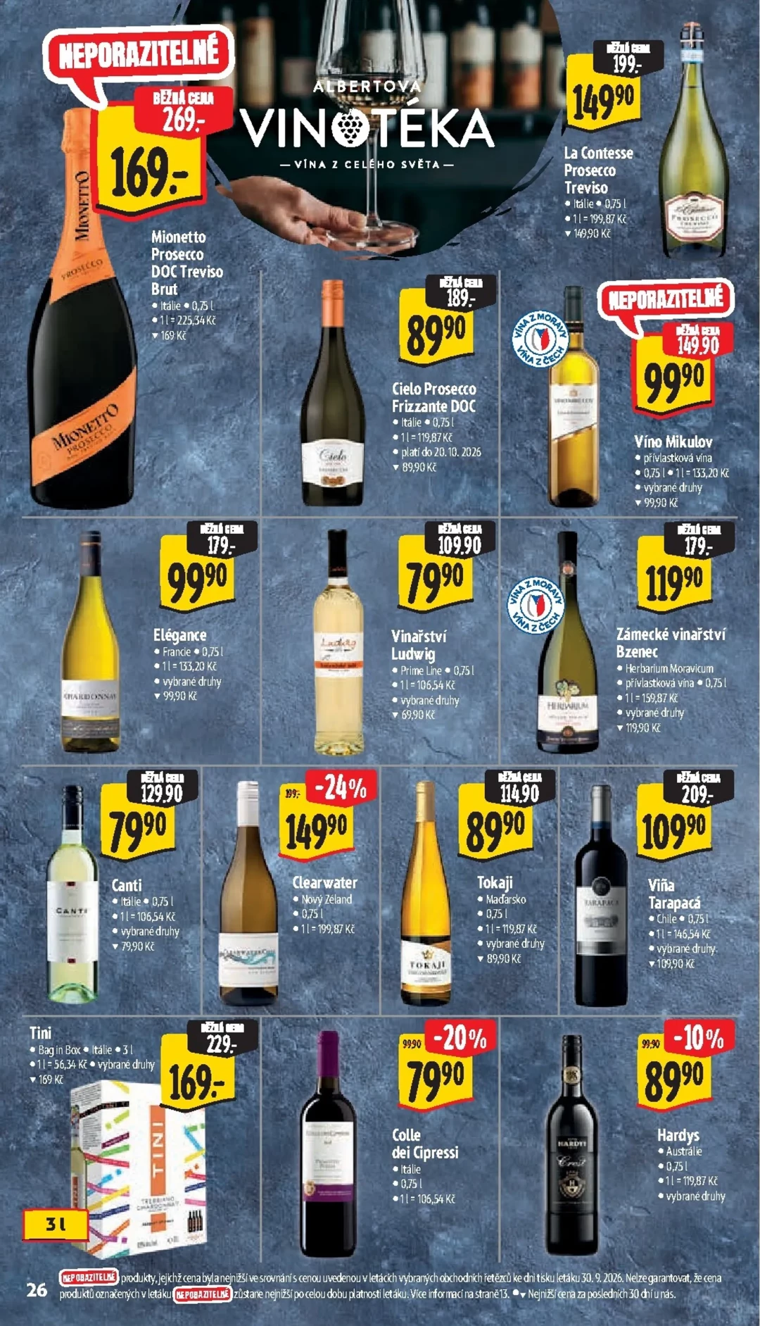 Originální strana 36 z 60 letáku Albert – Albert Hypermarket