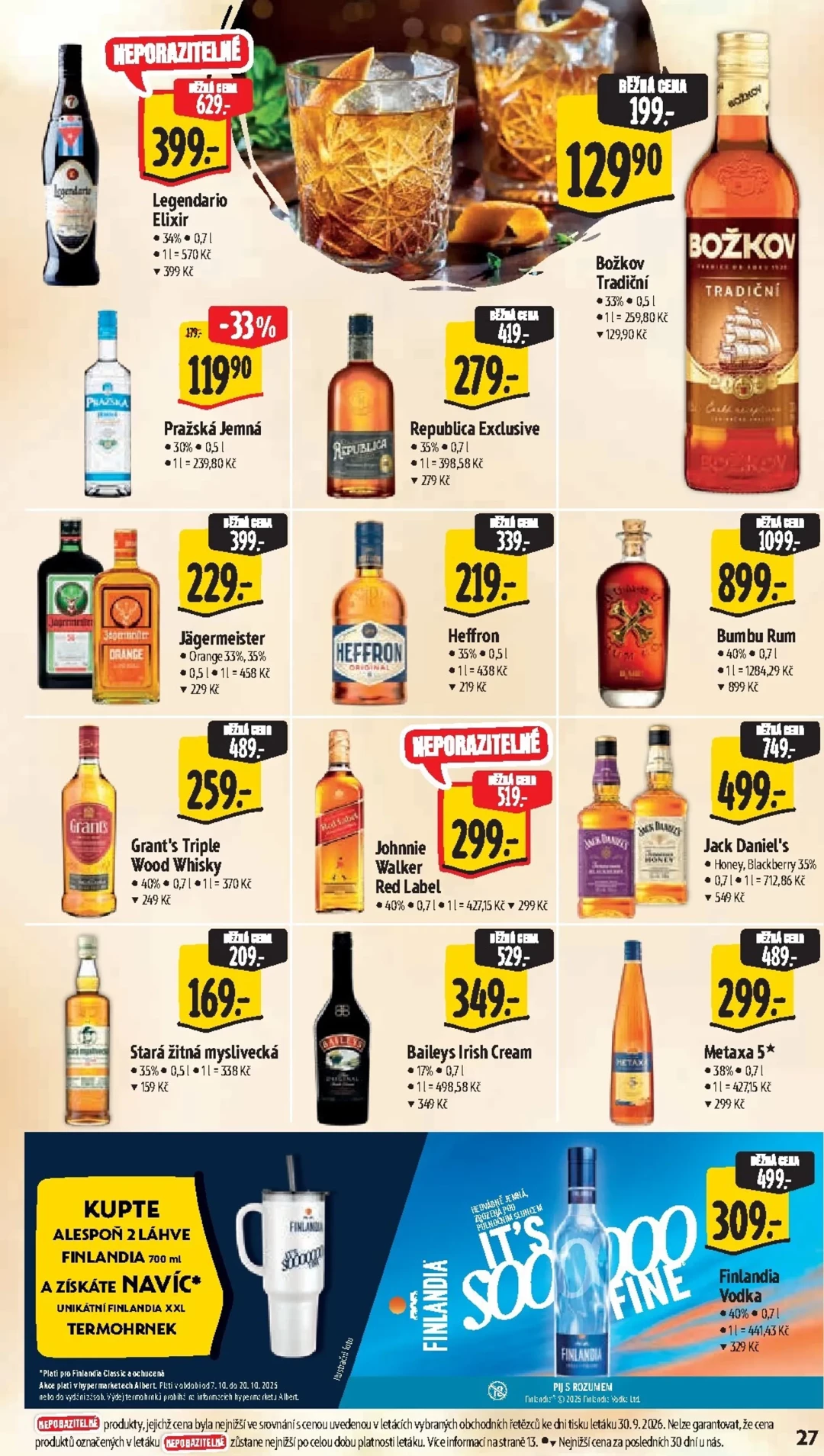 Originální strana 37 z 60 letáku Albert – Albert Hypermarket