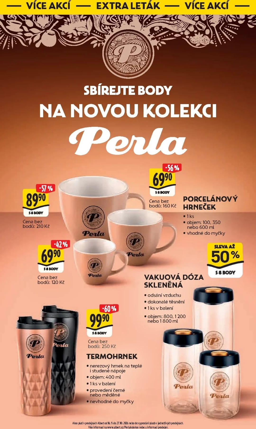 Originální strana 59 z 60 letáku Albert – Albert Hypermarket