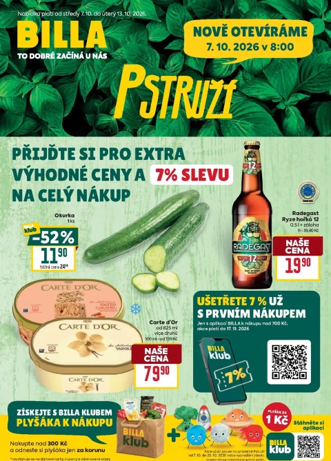 Billa - Pstruží