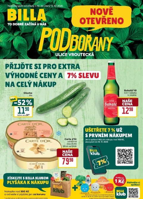 Billa - Podbořany