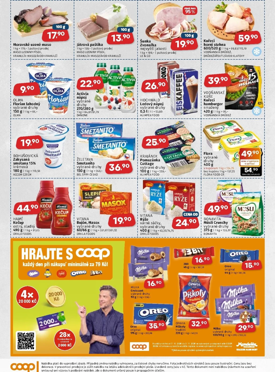 Originální strana 2 z 4 letáku COOP – Coop - Střední Čechy
