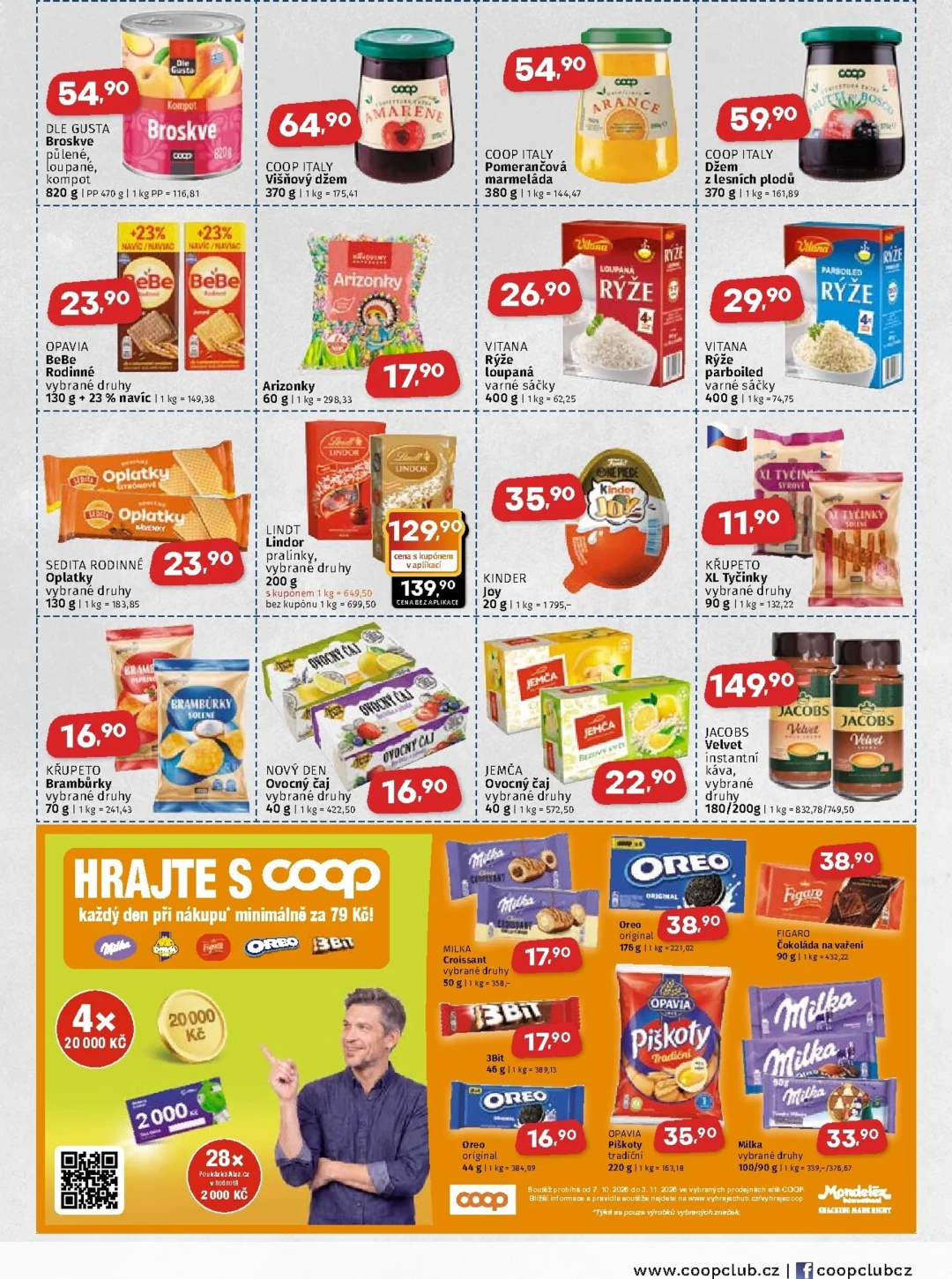 Originální strana 3 z 4 letáku COOP – Coop - Východní Čechy