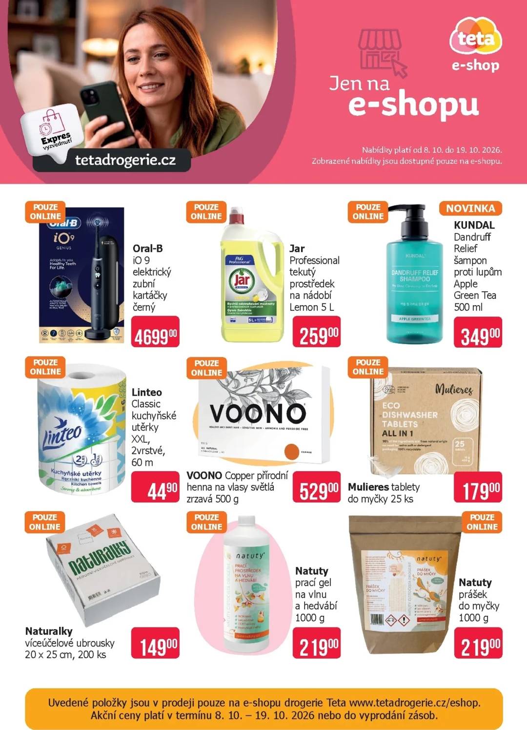 Originální strana 20 z 21 letáku Teta drogerie – Teta drogerie