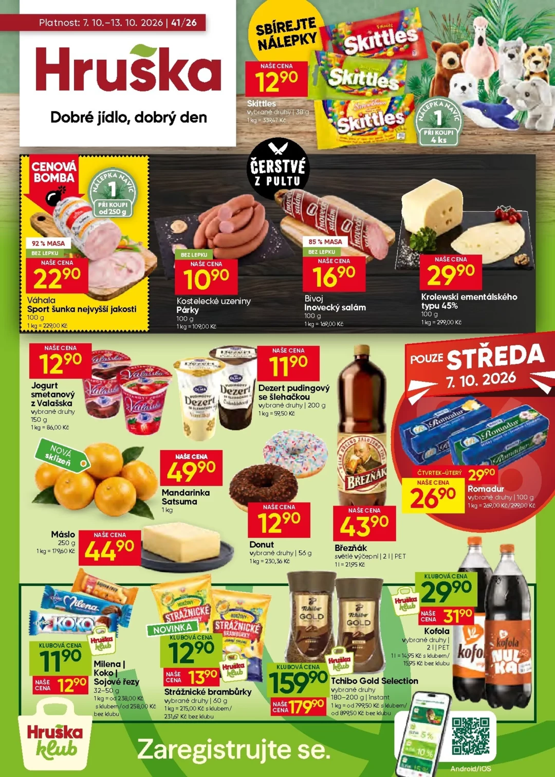 Originální strana 1 z 12 letáku Hruška – Hruška