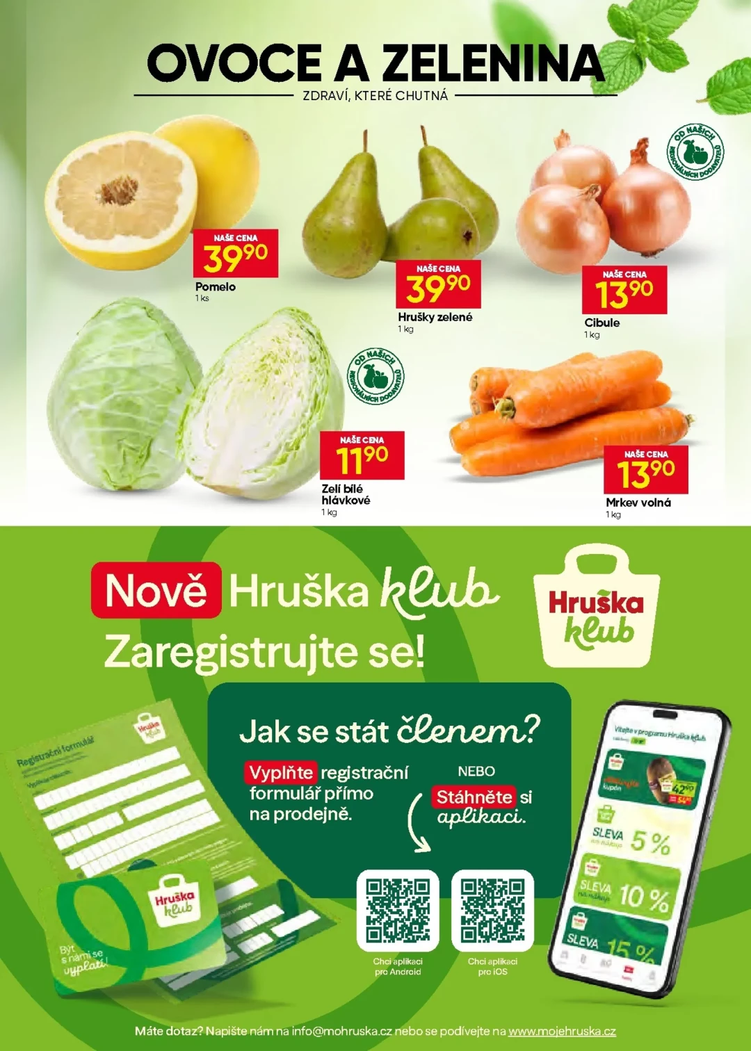 Originální strana 2 z 12 letáku Hruška – Hruška